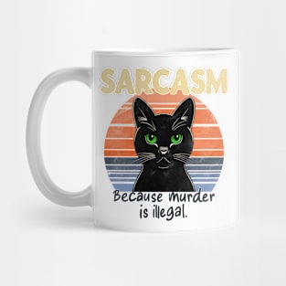 Sarcasm (worn out) Mug